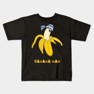 Pirate Banana Man Kids T-Shirt